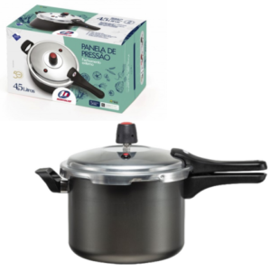 PANELA DE PRESSÃO 4,5LTS FECHAMENTO EXTERNO QUALITE (3PÇS)-MARCOLAR