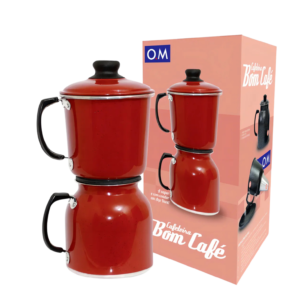 CAFETEIRA VERMELHA (3PÇS)-O.M