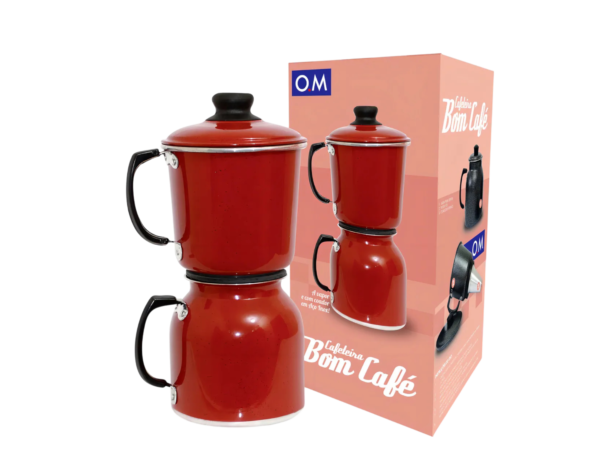 CAFETEIRA VERMELHA (3PÇS)-O.M
