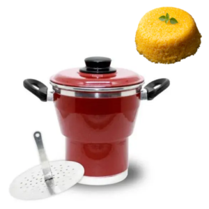 CUSCUZEIRA T.A VERMELHO (6PÇS)-O.M