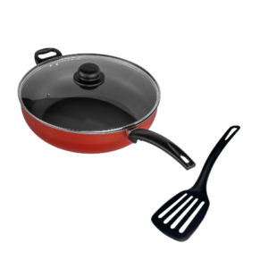 FRIGIDEIRA Nº26 T.V+ESPÁTULA ITALIANA LUXO (3PÇS)-MARCOLAR