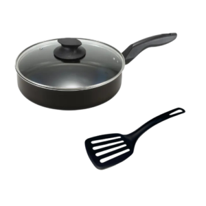 FRIGIDEIRA Nº24 T.V+ESPÁTULA LUXO ALTA ANTIADERENTE (6PÇS)-MARCOLAR