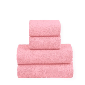 JOGO DE BANHO 4PÇS ROSA MODERNO REALCE TOP (1JG)-SULTAN
