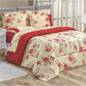 EDREDOM CASAL 2,45X2,25CM REALCE PREMIUM (1PÇ)-SULTAN