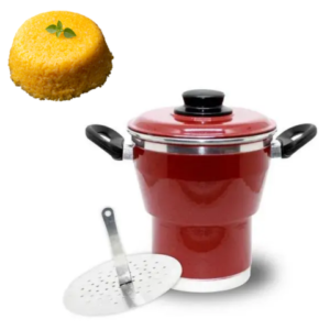 CUSCUZEIRA T.A VERMELHO (6PÇS)-O.M