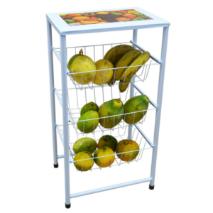 FRUTEIRA PRÁTICA UTILAR BRANCO PRETO (1PÇ)-UTILAÇO