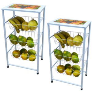 FRUTEIRA PRÁTICA UTILAR BRANCO PRETO (1PÇ)-UTILAÇO