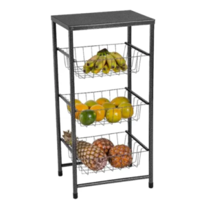 FRUTEIRA PRÁTICA UTILAR CRAQUEADO PRETO (1PÇ)-UTILAÇO