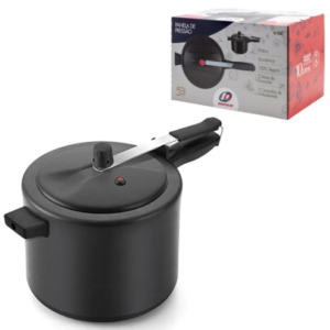 PANELA DE PRESSÃO 7,0 LTS PRETA (3PÇS)-MARCOLAR