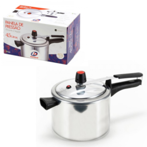 PANELA DE PRESSÃO 4,5 LTS POLIDA (3PÇS)-MARCOLAR