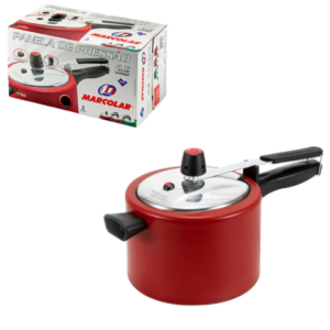 PANELA DE PRESSÃO 4,5 LTS ROUGE (3PÇS)-MARCOLAR