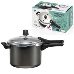 PANELA DE PRESSÃO 4,5LTS FECHAMENTO EXTERNO QUALITE (3PÇS)-MARCOLAR