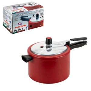 PANELA DE PRESSÃO 7,0 LTS ROUGE (3PÇS)-MARCOLAR