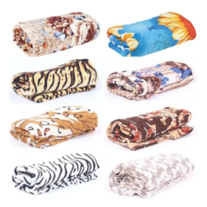 MANTA CELTA ESTAMPADA SORTIDA 1,80MX2,00M CASAL (1PÇ)-CORTTEX